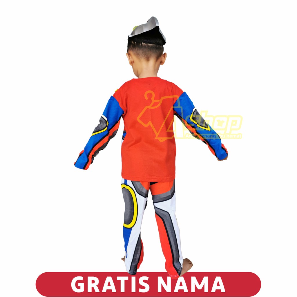 Kostum Anak SuperHero Ultraman GAIA