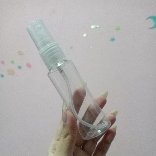 Botol Pet 40 Ml Oval Tutup Spray