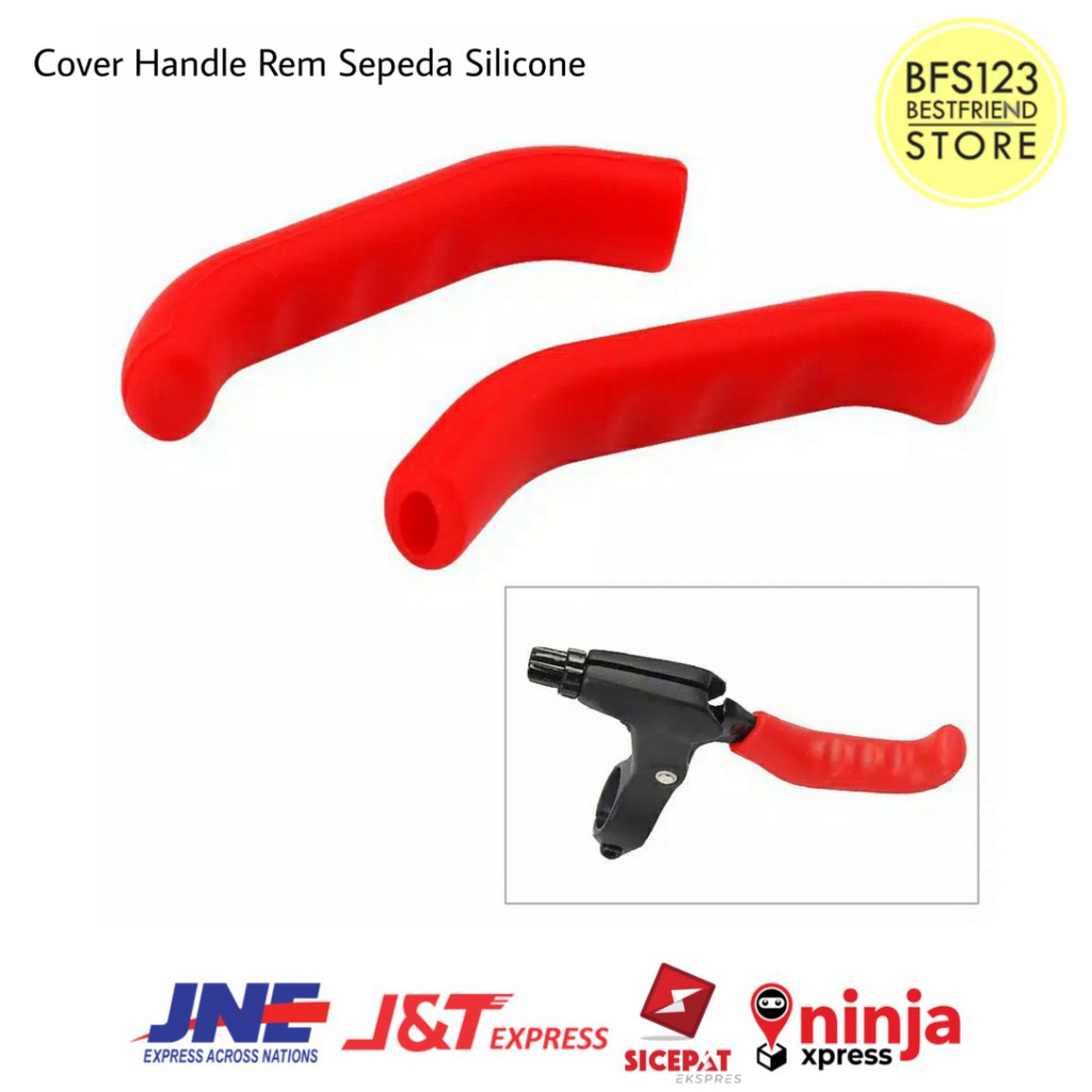 Cover Handle Rem Sepeda Silicone 1 Pasang (2 Pcs)