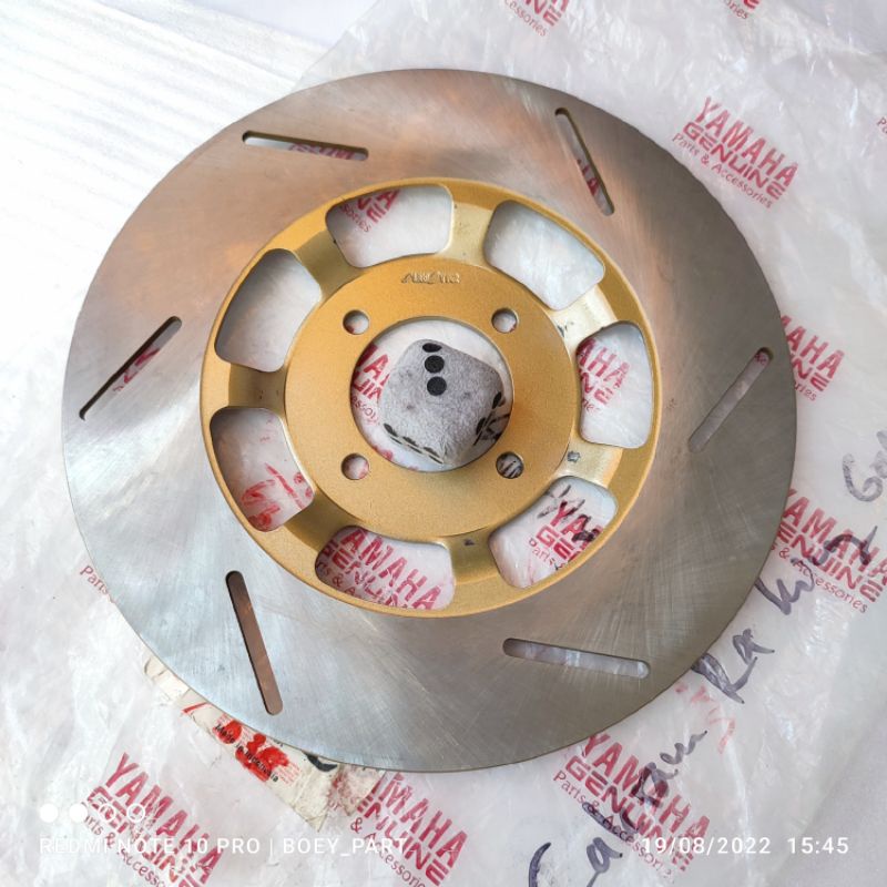 Piringan disk brake cakram RX king rxking cobra master lawas tua gold emas original yamaha nos