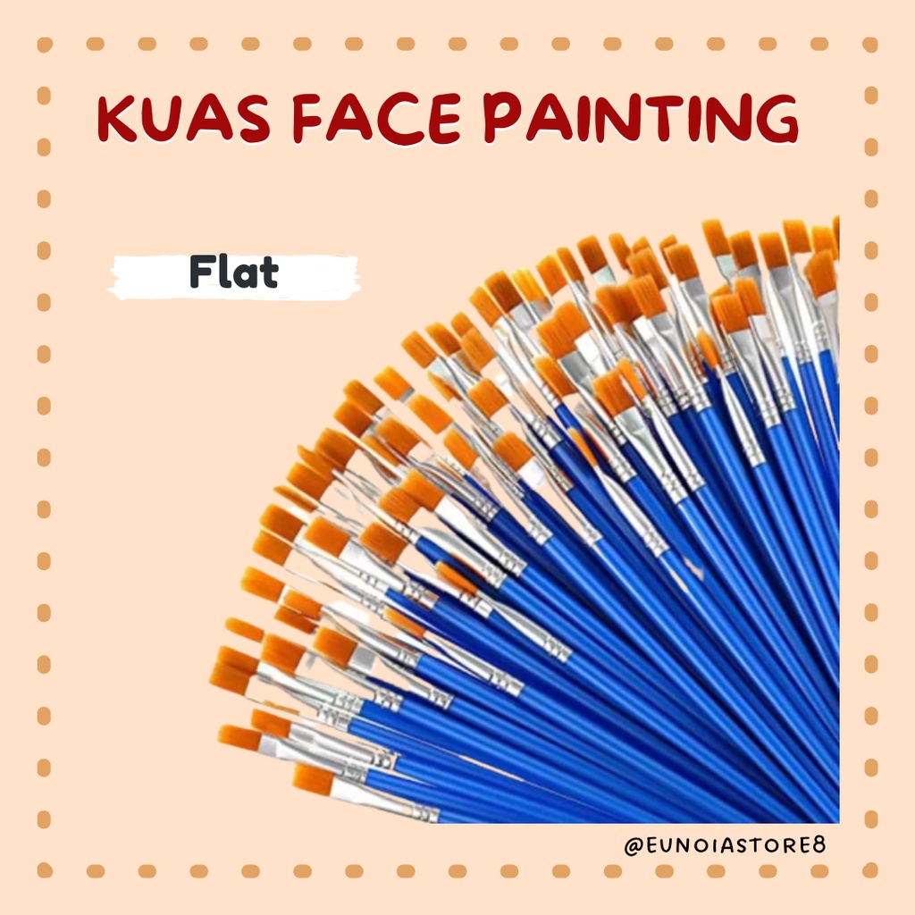 

KUAS LUKIS FACE PAINTING ROUND DATAR