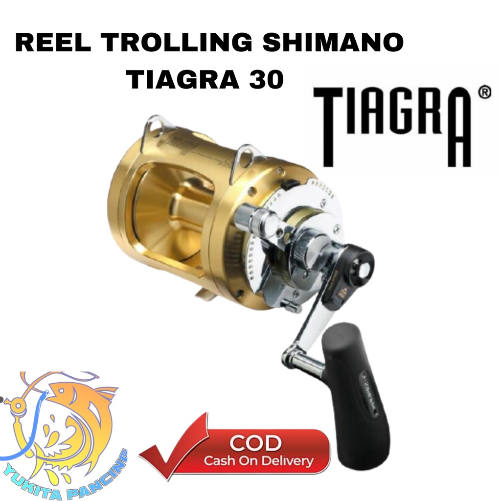 Shimano Reel Trolling Tiagra 30 / Reel Pancing Khusus Laut