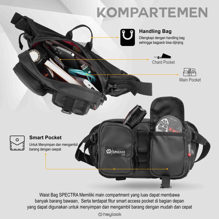 Tas Selempang Waistbag Slempang Dada Waterproof Tas Selempang Pria Weistbag Weisbag Distro Murah Waterproof Multifungsi