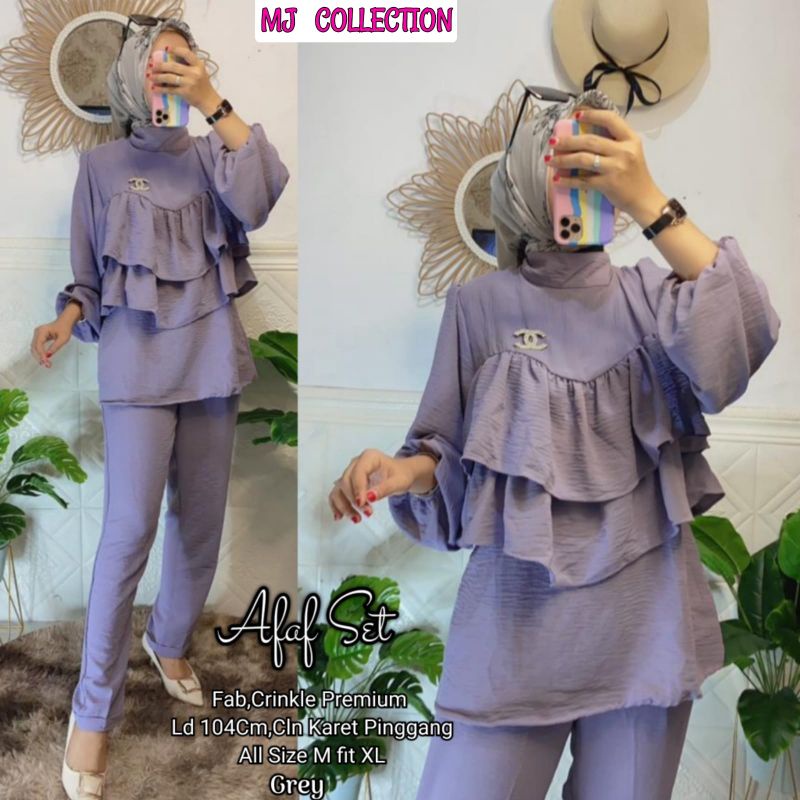 SETELAN TUNIK HIJAB WANITA