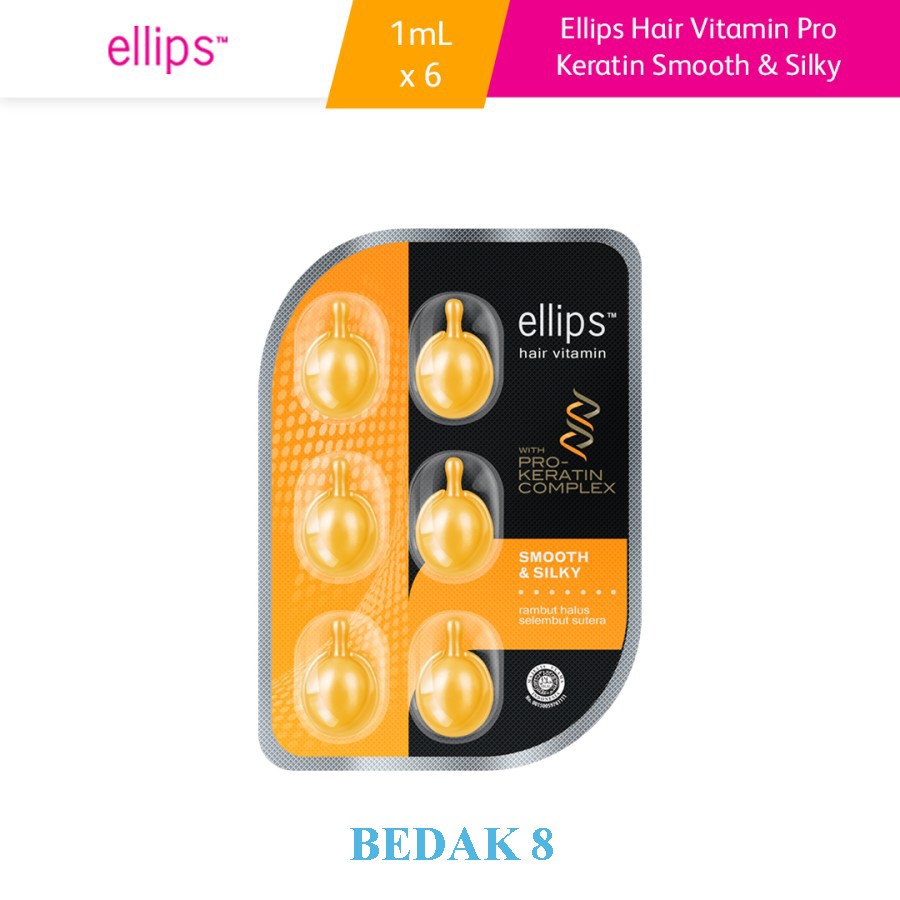 Ellips Hair Vitamin Moroccan Oil Blister 6 Butir