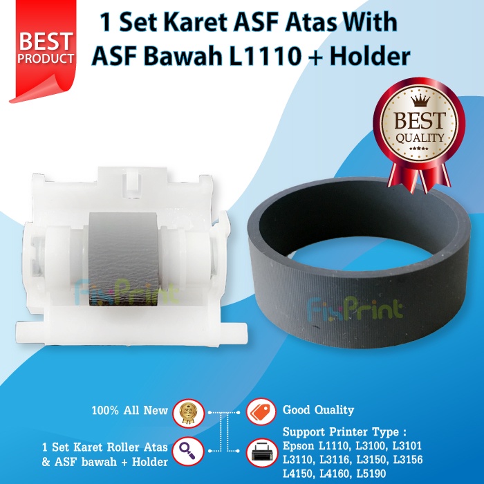 Karet Roller Epson Roll Printer L1110 L1210 L1250 L1256 L3100 L3101 L3110 L3210 L3116 L3150 L3156 L3250 L3256 L5190 L5290 L5296
