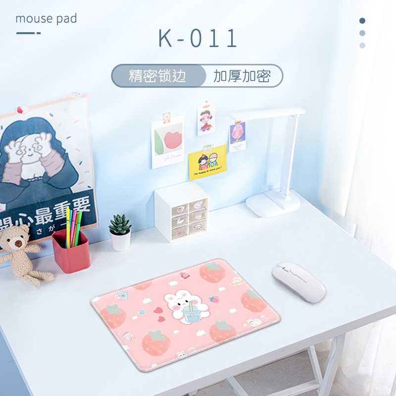 Mouse Pad Tebal Anti slip Motif Kartun Untuk Meja Komputer