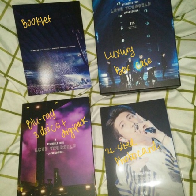 READY STOCK BTS WORLD TOUR JAPAN EDITION BLU-RAY LIMITED EDITION