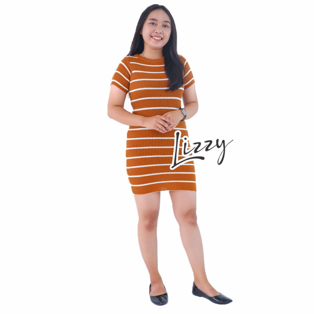 Lizzy - MINI DRESS STRIPE
