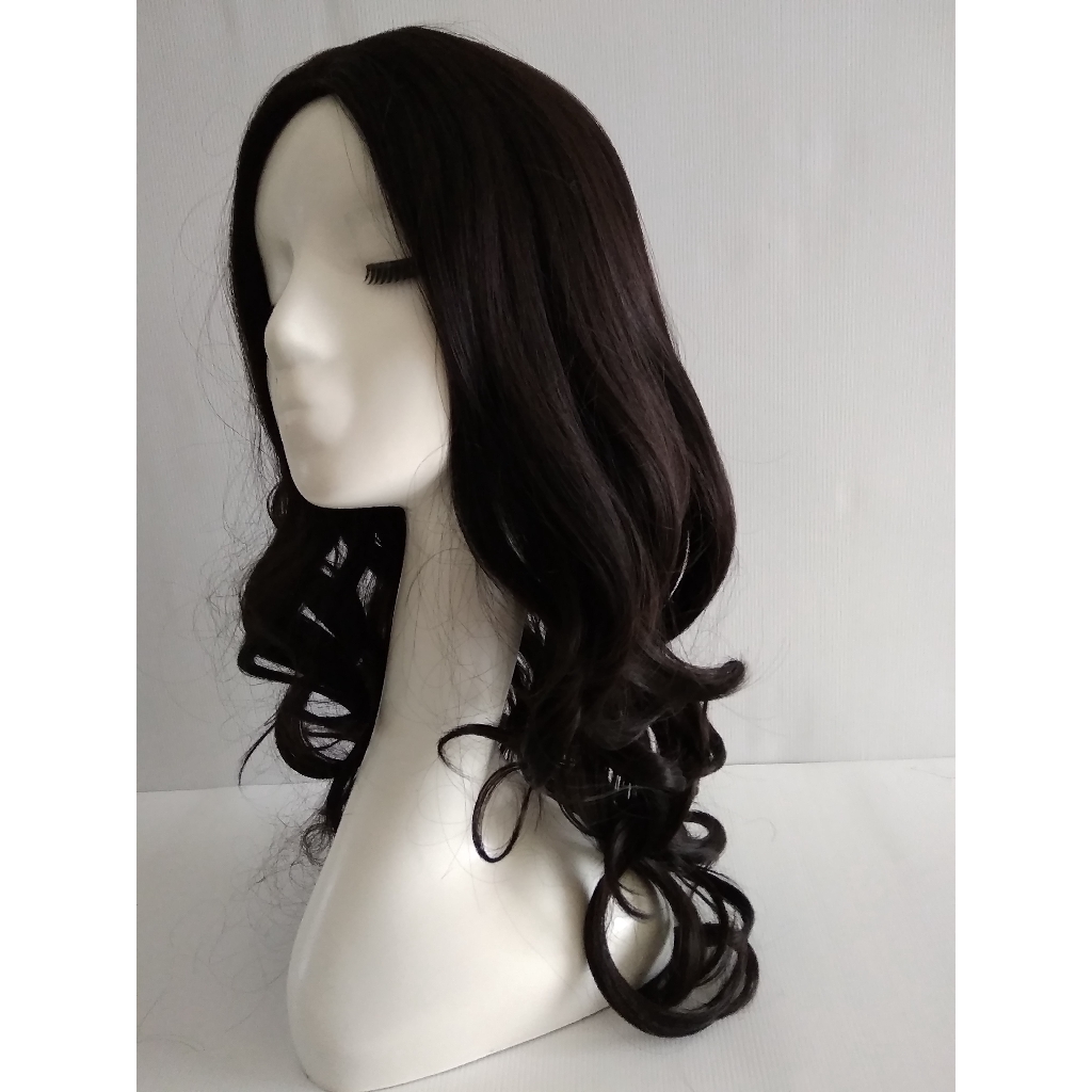 WIG RAMBUT PANJANG CURLY BELAH TENGAH 6938A