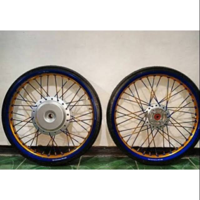 Paketan velg TDR 2 Tone + Ban Motor ninja R/RR