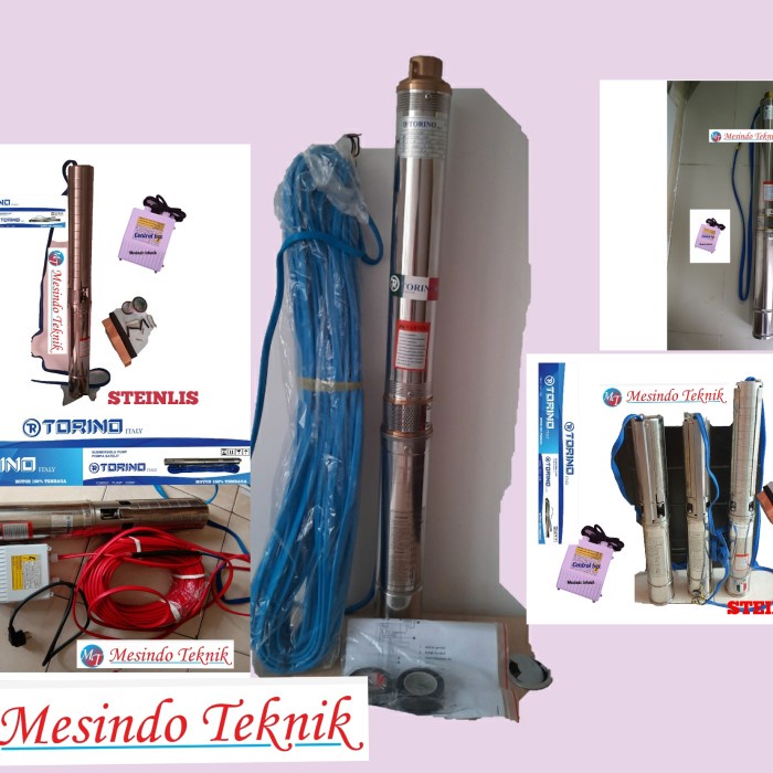 POMPA SATELIT SUBMERSIBLE CASING 4 INCH - 1.5 HP TORINO-ITALY