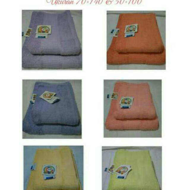 RAISHACOLLECTION PAKET HANDUK TERRY PALMER CONCEPT ENCHANTED UKURAN DEWASA 70x135 DAN 50x100