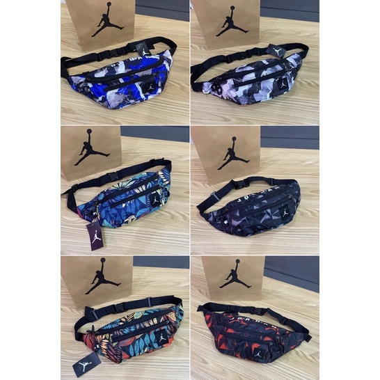 AIR JORDAN WAISTBAG / TAS PINGGANG AIR JORDAN MOTIF