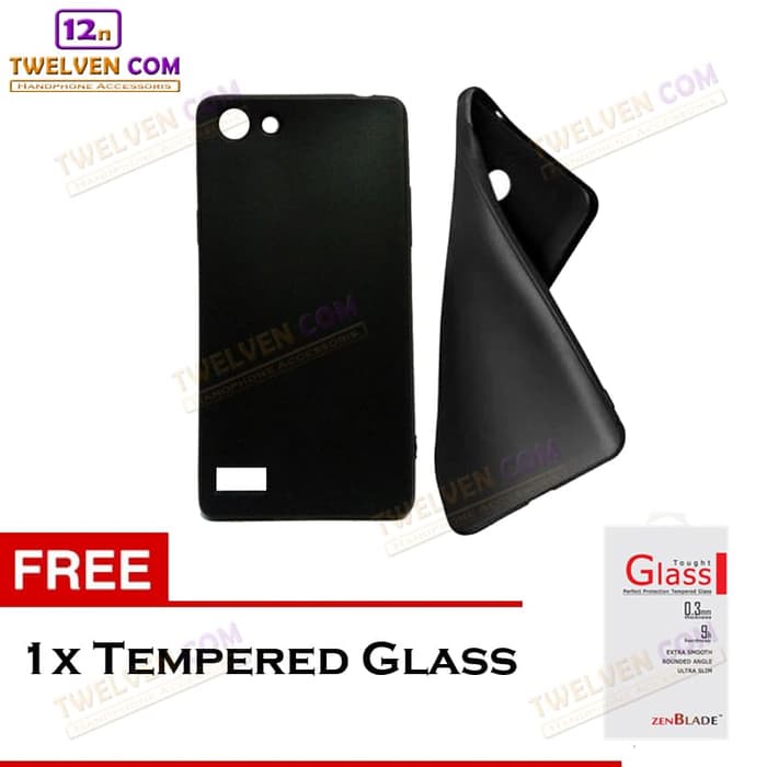 [FLASH SALE] Case Slim Matte Softcase Oppo A33 / Oppo Neo 7  - Free Tempered Glass