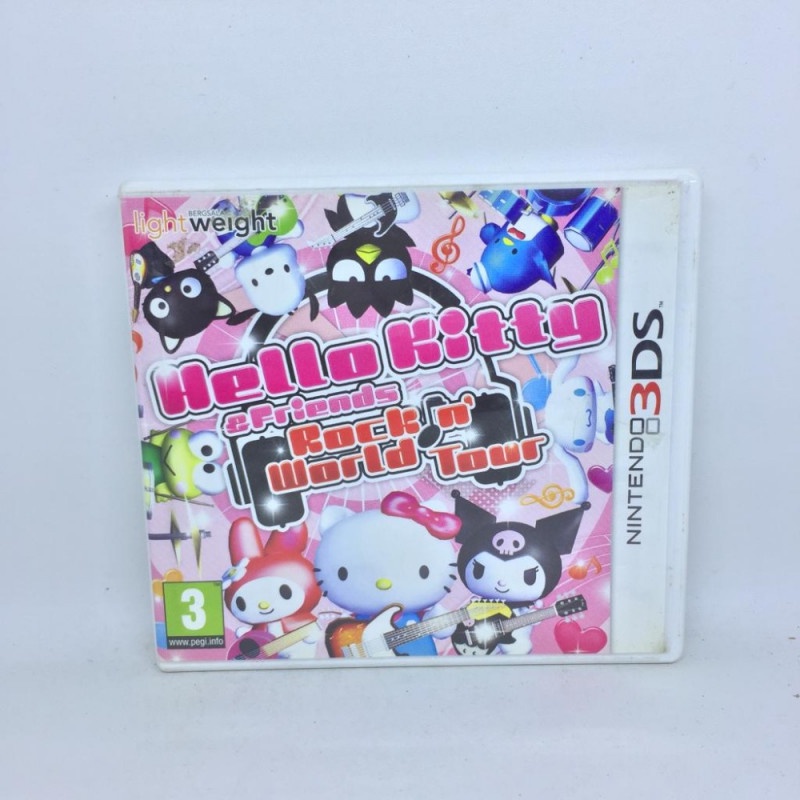 Nintendo 3DS hello kitty and &amp; friends rock n world tour / rockin / rocking