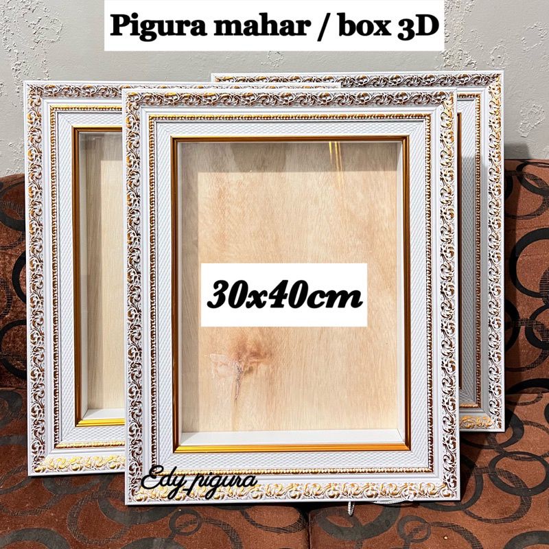 Termurah,Pigura Mahar 3d Ukuran 30x40