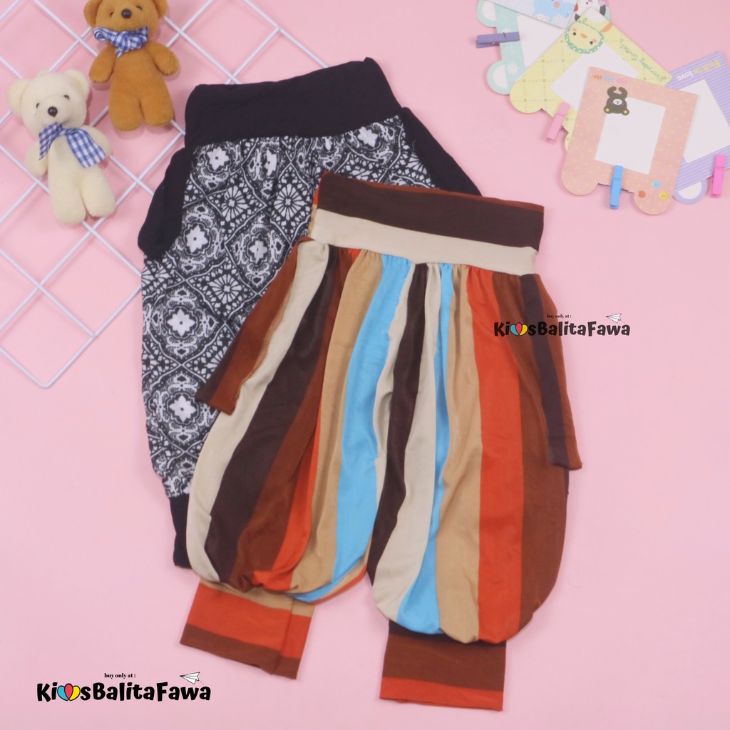 Aladin Carlissa Uk 2-3 Tahun / Celana Anak Perempuan Murah Pants Legging Panjang Pakaian Motif  Lucu