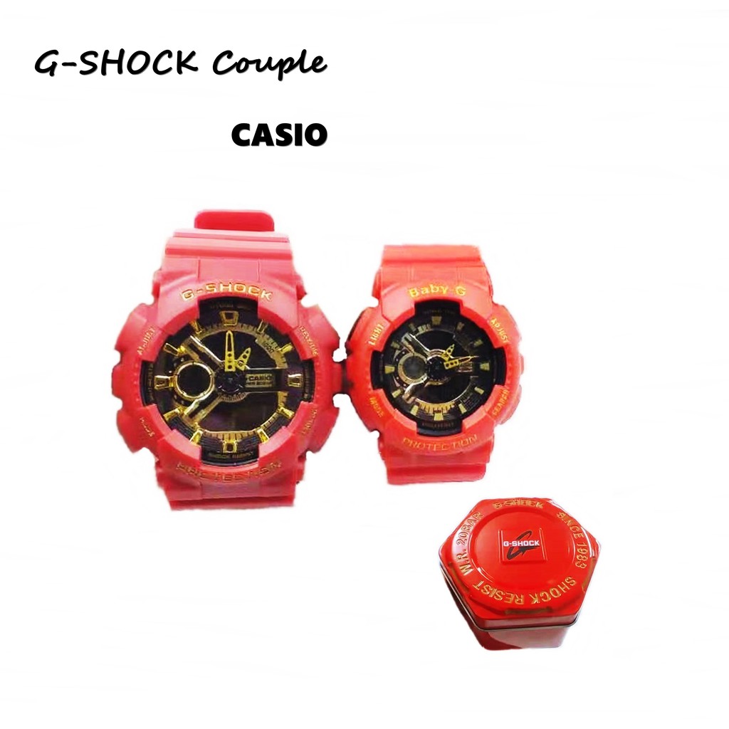 Jam Tangan CASIO G-SHOCK Couple Baby-G