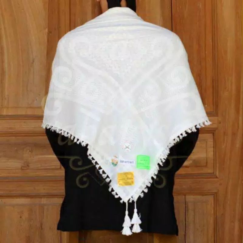 Sorban putih polos sorban persegi made in India sorban Arafat premium