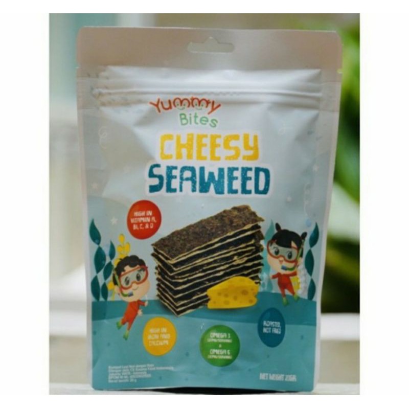 Yummy Bites Cheesy Seaweed 20gr