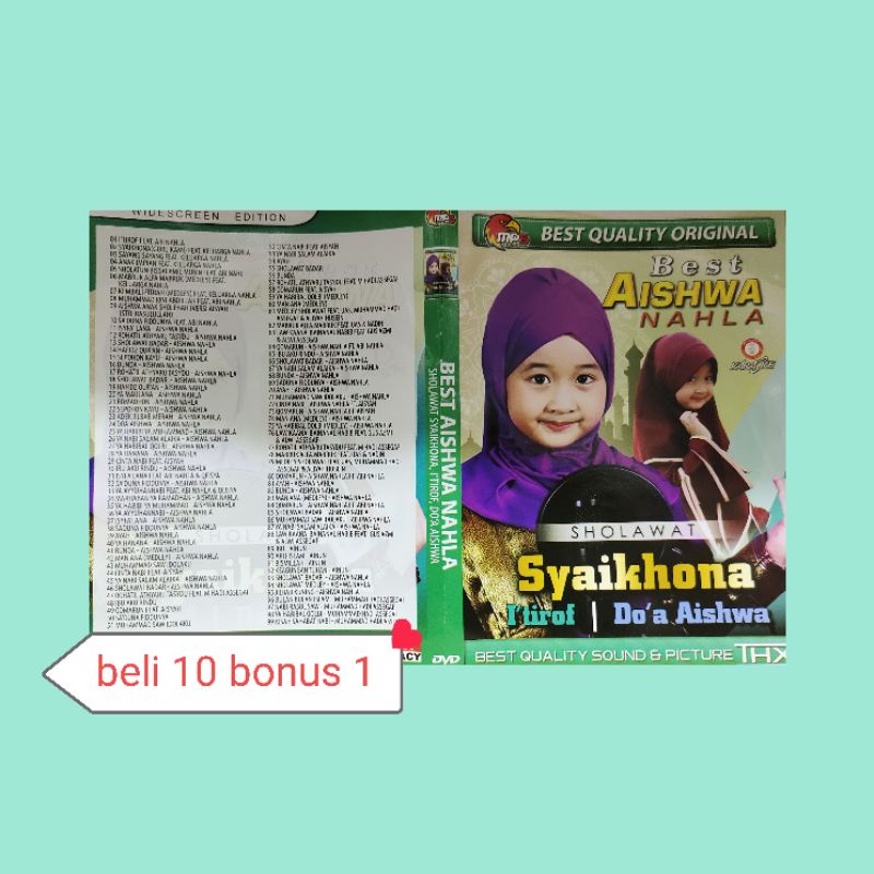 Jual Kaset Video Lagu Sholawat Anak Aishwa Nahla Syaikhona | Shopee