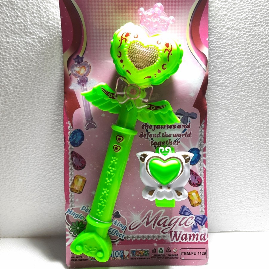 MAINAN TONGKAT PERI MAINAN ANAK CEWEK MAINAN TONGKAT MAGIC WAND