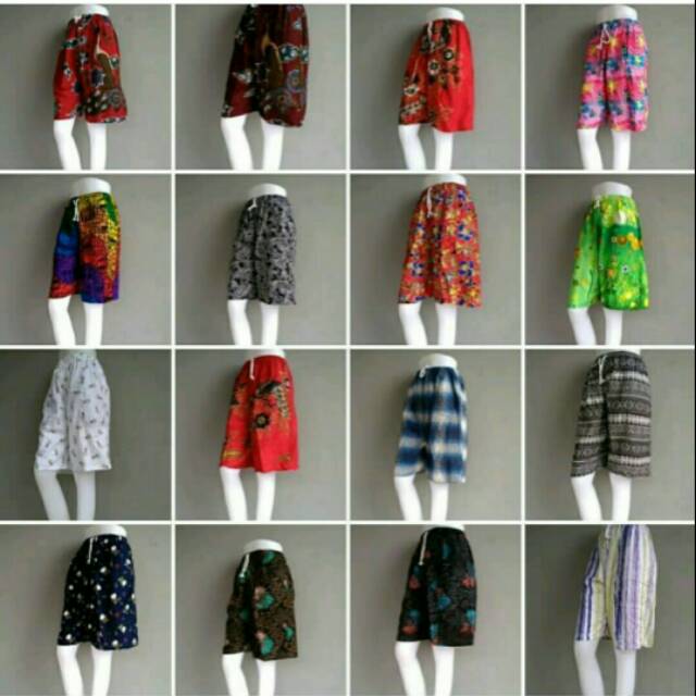 GROSIR CELANA PENDEK DEWASA (Paket 1 Kodi)