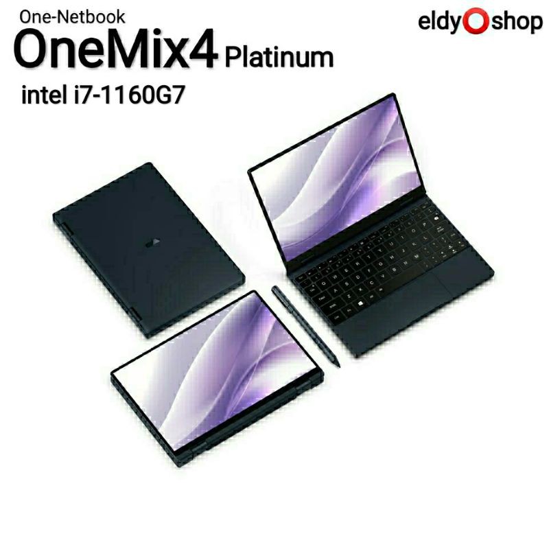 OneMix4 OneMix 4 One Mix 4 Platinum 10.1 inch intel i7-1160G7 16GB 512GB/1TB Windows 10