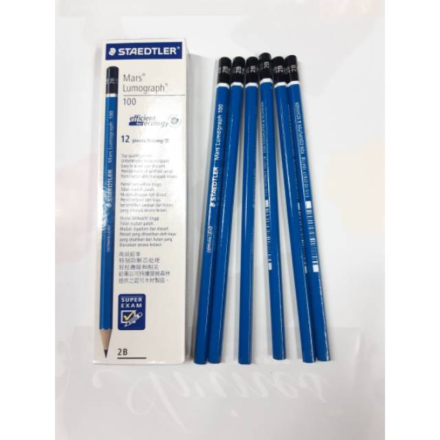 

Pensil 2B Merk Staedler