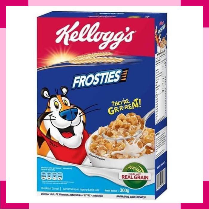 

Kellogg's Frosties Corn Cereal Sereal Jagung Renyah Sarapan Sehat 150g