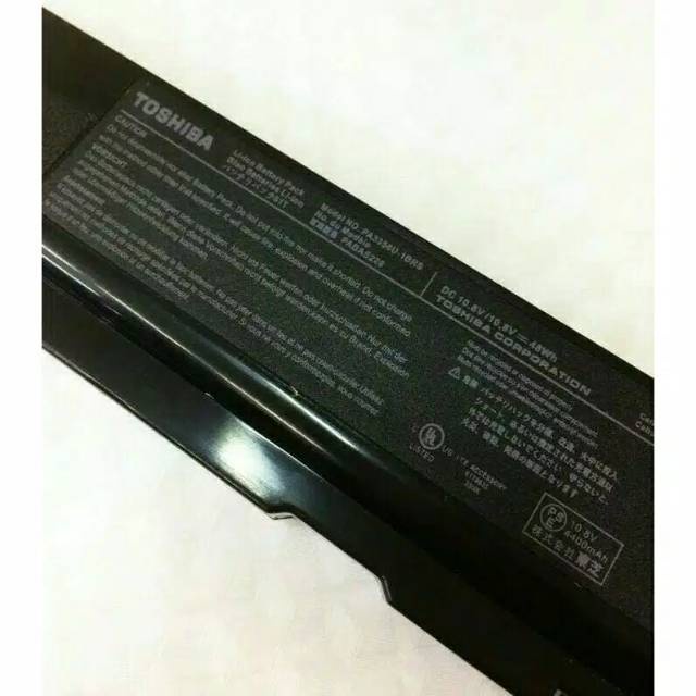 Baterai Battery TOSHIBA Portege M300 Tecra M2 Satellite A55 A50 Qosmio F20 PA3356 Original