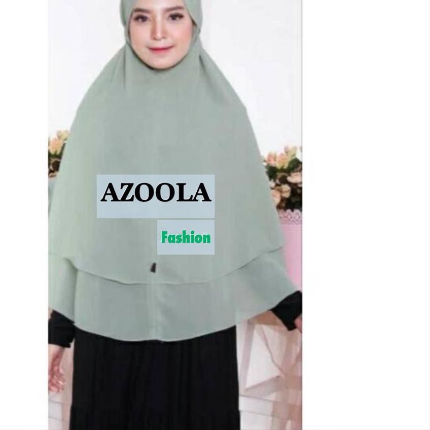 ☊ KERUDUNG MARYAM 2LAYER CERUTY XL/BERGO JUMBO MARYAM 2LAYER/JILBAB INSTAN MARYAM 2LAYER ❃