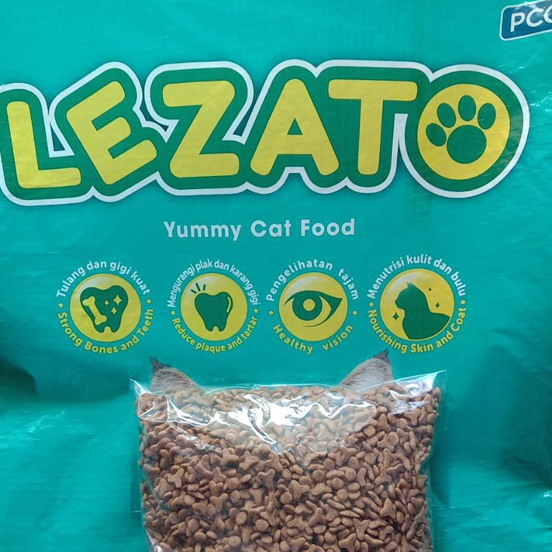 LEZATO 1KG FRESH PACK CAT FOOD MAKANAN KUCING