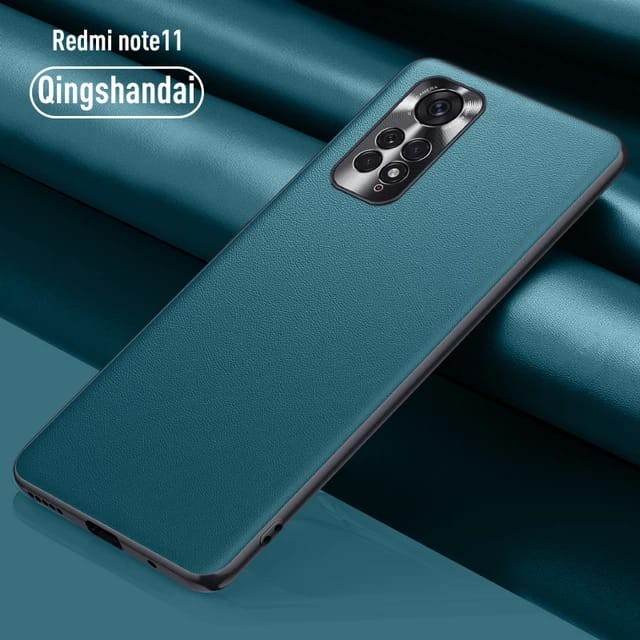 REDMI NOTE 11 / 11 PRO 4G 5G SOFT CASE LEATHER LUXURY METAL CAMERA