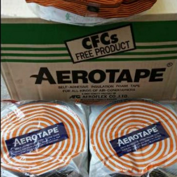 

Aman Isolasi Aerotape Foam Untuk Ac - Single Foam Tape Murah - 2 Inch Berkualitas