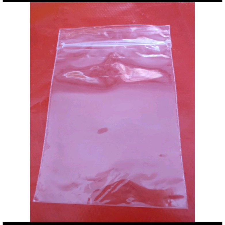 (100 pcs) Plastik Klip PP Bening Kemasan Klip 20x30 cm Tebal PP Zipper Ziplock Bag 50 micron / Kantong Plastik Klip 20x30 cm tebal 50 mc