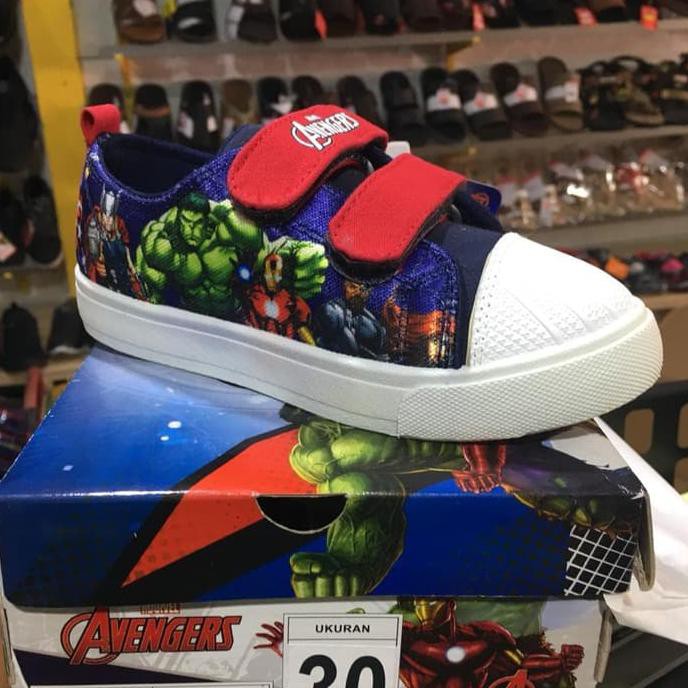sepatu avengers #sepatu anak laki #sepatu sekolah anak