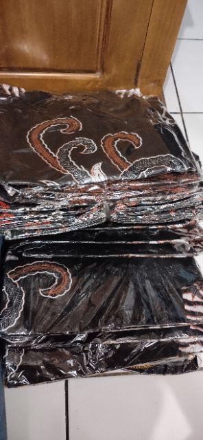 Bswart Batik Hrb026 Kenongo Hem Pendek Padi Pekalongan M L Xl Batik Pria Murah Modern Grosir