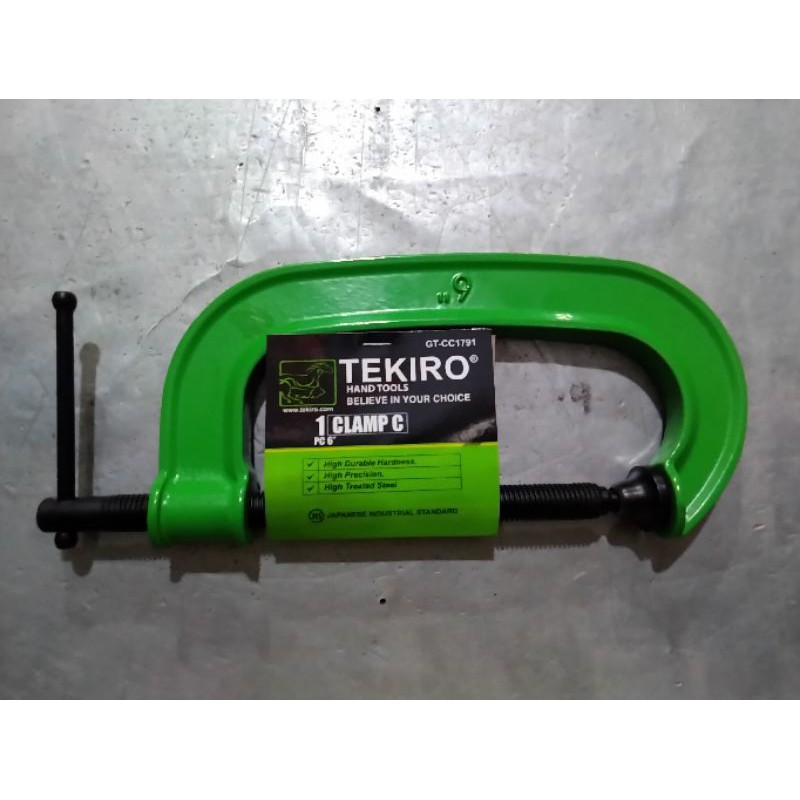 TEKIRO Clamp C 6inch klem C ORIGINAL