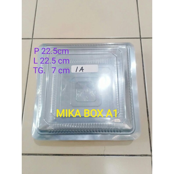 

MIKA KUE/MIKA PLASTIK/MIKA BOX BESAR 1A ISI 50 PCS