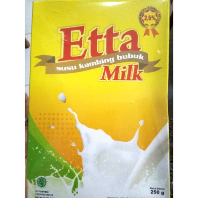 

Susu Kambing Murni Etta
