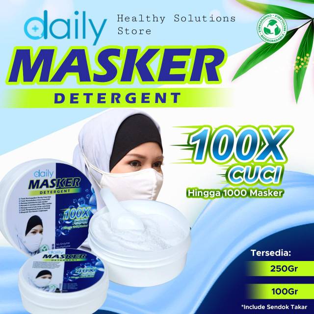 DAILY MASKER DETERGEN - PEMBERSIH MASKER RAMAH LINGKUNGAN