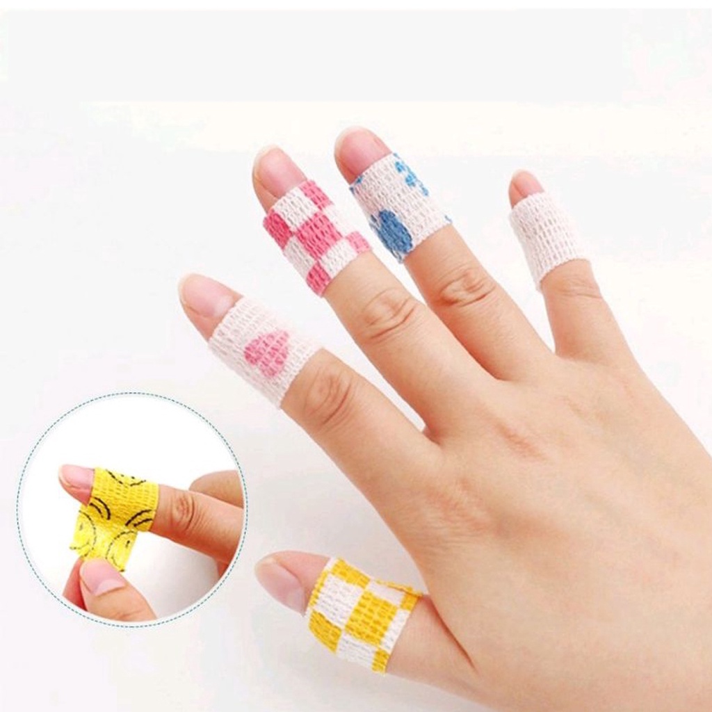 ❤️GTB❤️ Finger Tape Wrist Tape Protective Pita Perekat Ukuran 2m Untuk Perlengkapan Sekolah S019