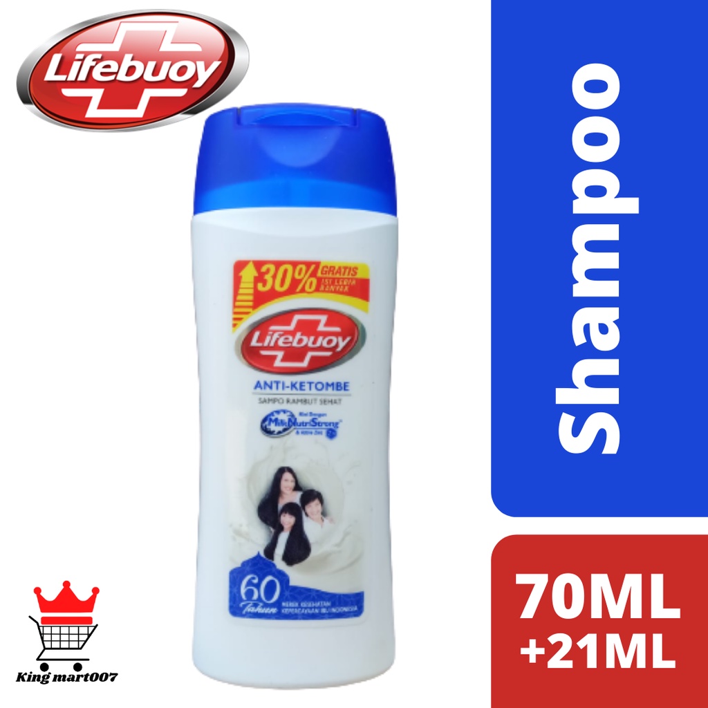 Shampo Lifebuoy Gratis 30% Original 70ml+21ml