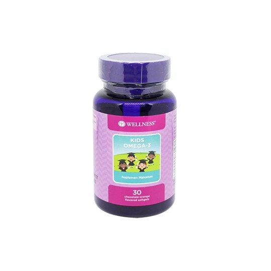 WELLNESS Kids Omega 3 isi 30 Softgel