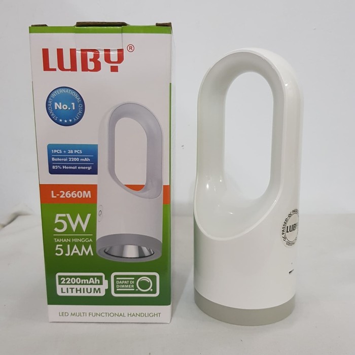 Luby Senter + Lampu Emergency L 2660 M