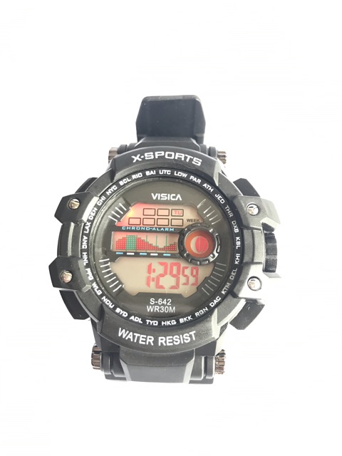 Jam tangan sporty digital fashion watch anak remaja dewasa merk visica anti air