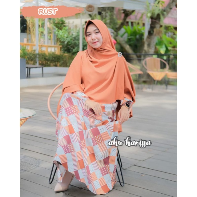 GAMIS SYAKILLA AKU KARISSA ORIGINAL/AKU KARISSA ORI/ SET HIJAB AKU KARISSA ORIGINAL / GAMIS VIRNA/ G