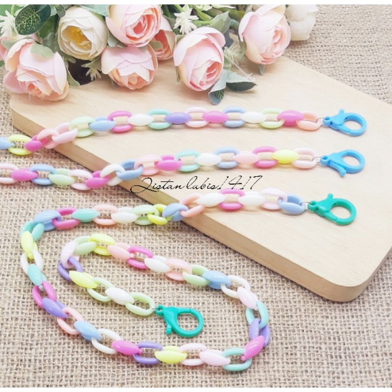 1pcs Strap masker/kalung anak siap pakai 45cm